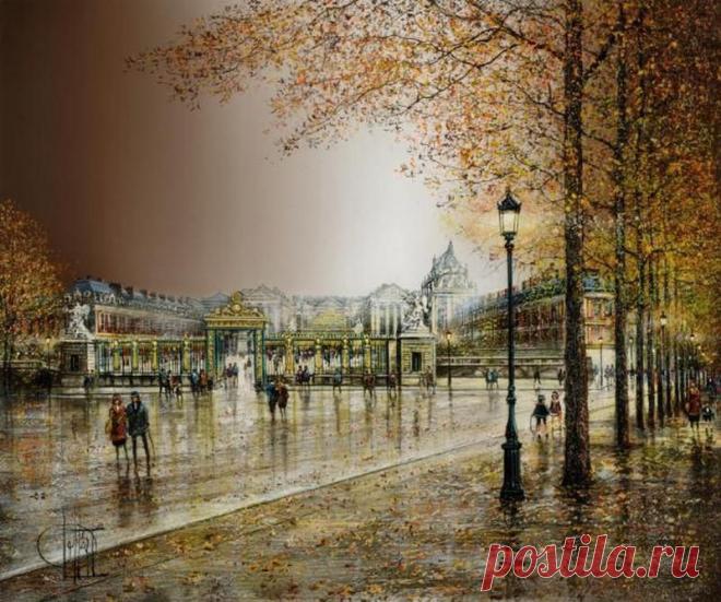 Guy Dessapt | "Я счастлив в городе Любви! Ты мой... - Париж! Тебя... - люблю!!!".