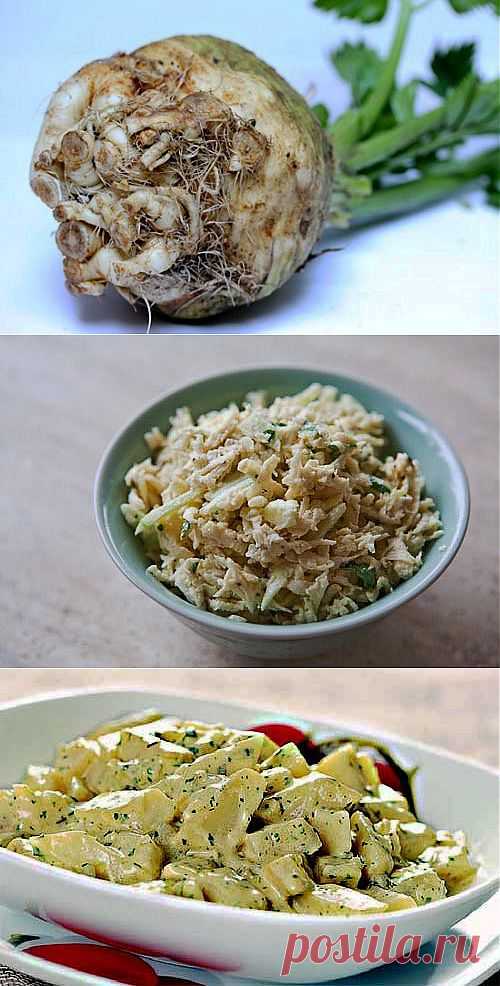 Здоровое питание: простые и вкусные вторые блюда из корня сельдерея / Простые рецепты