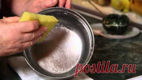 Даже старые бабушкины сковородки сверкают чистотой! Лучшее средство!
