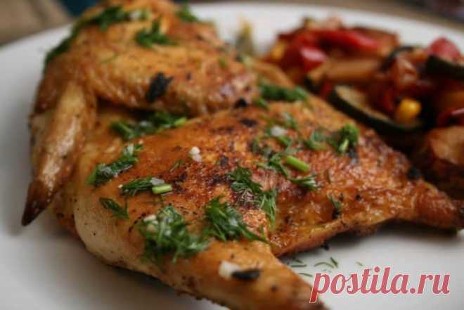 Курица по-аджарски. Вкуснейшее блюдо, которое еще и красиво смотрится • Сияние Жизни