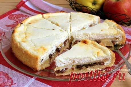 Песочный пирог с яблоками и творогом - прекрасный вариант к утреннему чаю!   &gt;&gt;&gt;&gt;&gt;&gt;&gt;