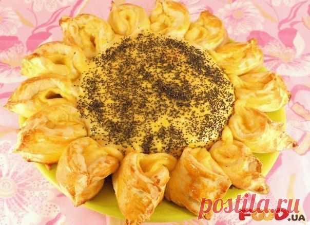 ПИРОГ С МЯСОМ И СЫРОМ *ПОДСОЛНУХ*