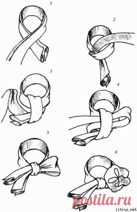Узлы для галстука, парео и шарфов | Страница 3 | Онлайн-библиотека