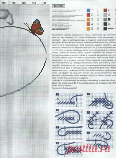 Контурная Вышивка Крестом