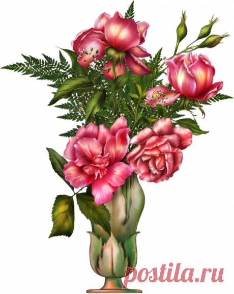 Цветы - Клипарты PNG - Клипарты у Анны.