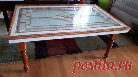 Glass Door Insert To Table | Hometalk