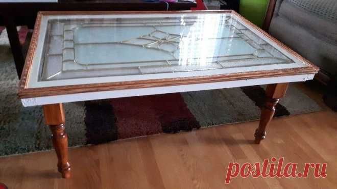 Glass Door Insert To Table | Hometalk