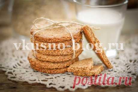 Овсяное печенье без муки и яиц - Vkusno-blog