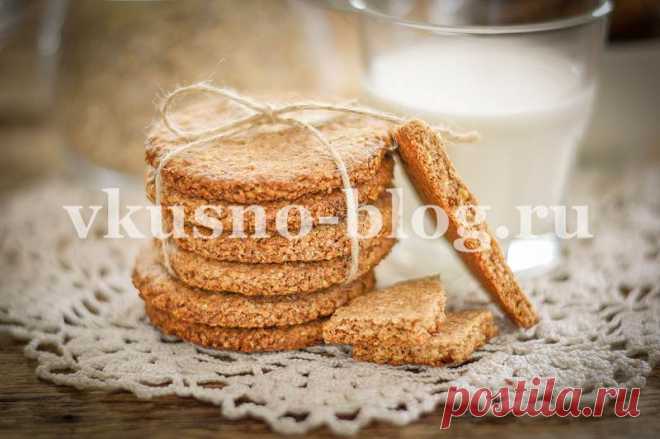 Овсяное печенье без муки и яиц - Vkusno-blog