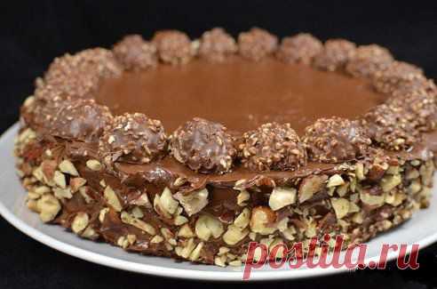 Торт "Ferrero rocher"