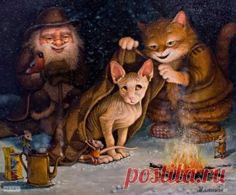 Картины художника Александра Васильевича Маскаева (60 работ) » Картины, художники, фотографы на Nevsepic