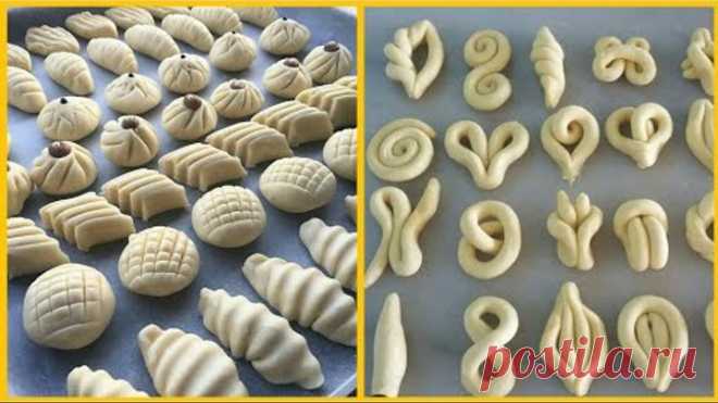 افكار جديدة \ اشكال #معجنات ستجعلك اميرة مميزفي المطبخ New ideas how to make your pastry