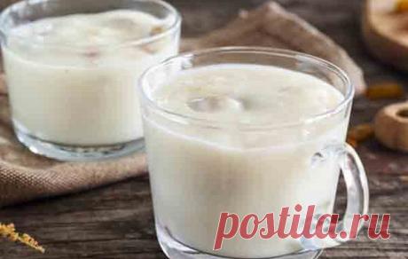 Молочный кисель - Кулинарные рецепты 