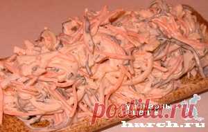 Салат из морской капусты с кальмаром "Дальневосточный"