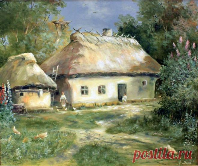 "во дворе истории" масло\холст\авторская