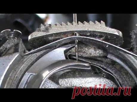 Esto contiene una imagen de: REPAIR SINGER 15 CLASS - MEMPERBAIKI MESIN JAHIT PLAT PATAH POROS JARUM BENGKOK TIMING JARUM