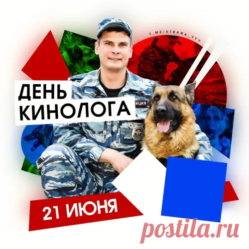 Надежный ваш напарник
Пусть вас не подведет,
На верный путь направит
И след любой возьмет.
С Днем кинолога!