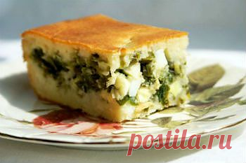 Рецепт пирога с луком и яйцом в мультиварке - Пирог в мультиварке . 1001 ЕДА вкусные рецепты с фото!