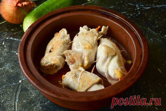 Куриные рулетики 