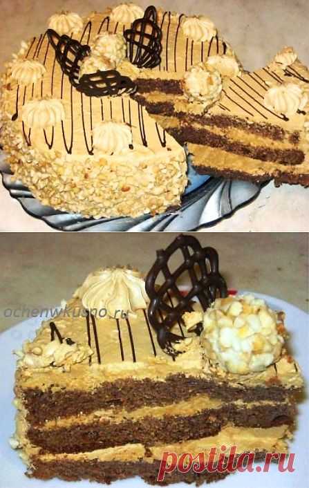 Торт «Премьера» со сгущенкой | ГОТОВИМ ВКУСНО И ПО-ДОМАШНЕМУ