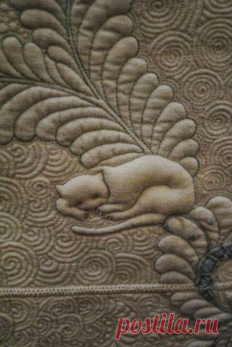 Спящая кошка :-) Модная одежда и дизайн интерьера своими руками