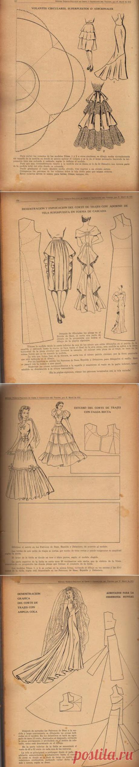 Выкройки золотой эпохи Голливуда часть 2 (трафик) / Выкройки ретро / ВТОРАЯ УЛИЦА