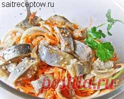 Хе из сельди по-корейски  Сайт рецептов