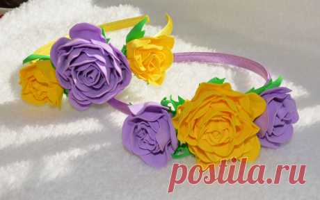 Ободки из фоамирана