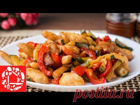 На СКОВОРОДЕ! Стир-фрай, самый Вкусный Ужин!