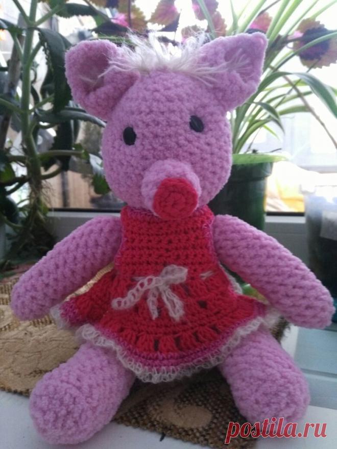 Вязаные игрушки участницы группы Светланы Шляпкиной