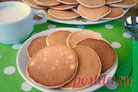 ПАНКЕЙКИ НА МОЛОКЕ