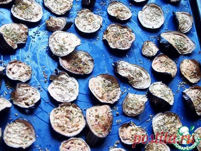 Вяленые баклажаны с кунжутом