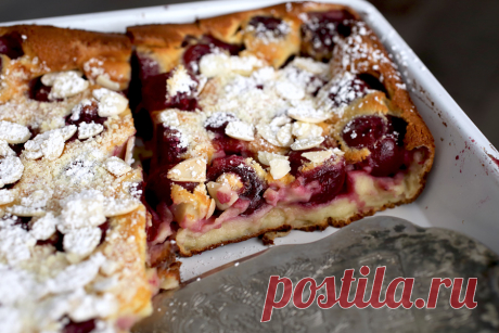 Клафути с Черешней / Cherry Clafouti - Была бы курочка, приготовит и дурочка — LiveJournal