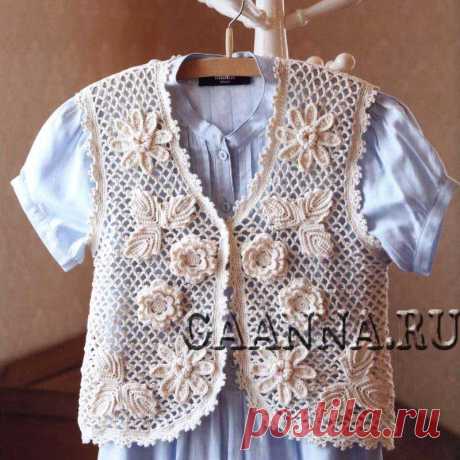 Жилет с ирландскими мотивами