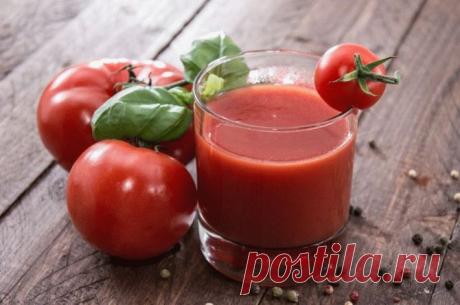 Что произойдет с вашим организмом, если вы будете пить томатный сок каждый день ~