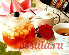 Рецепты чая с фруктами.