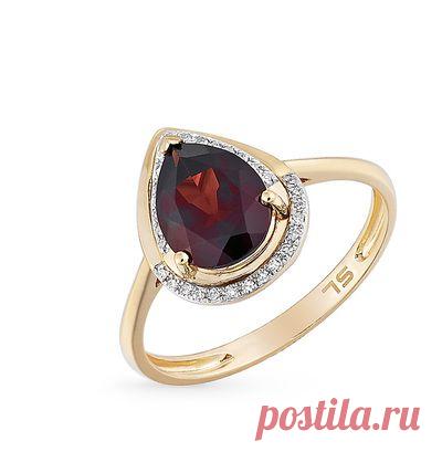Купить золотое кольцо с бриллиантами по цене 15393 руб, розовое золото 585 пробы, 30 бриллиантов, смотреть фото и описание 18080 - Sunlight Brilliant