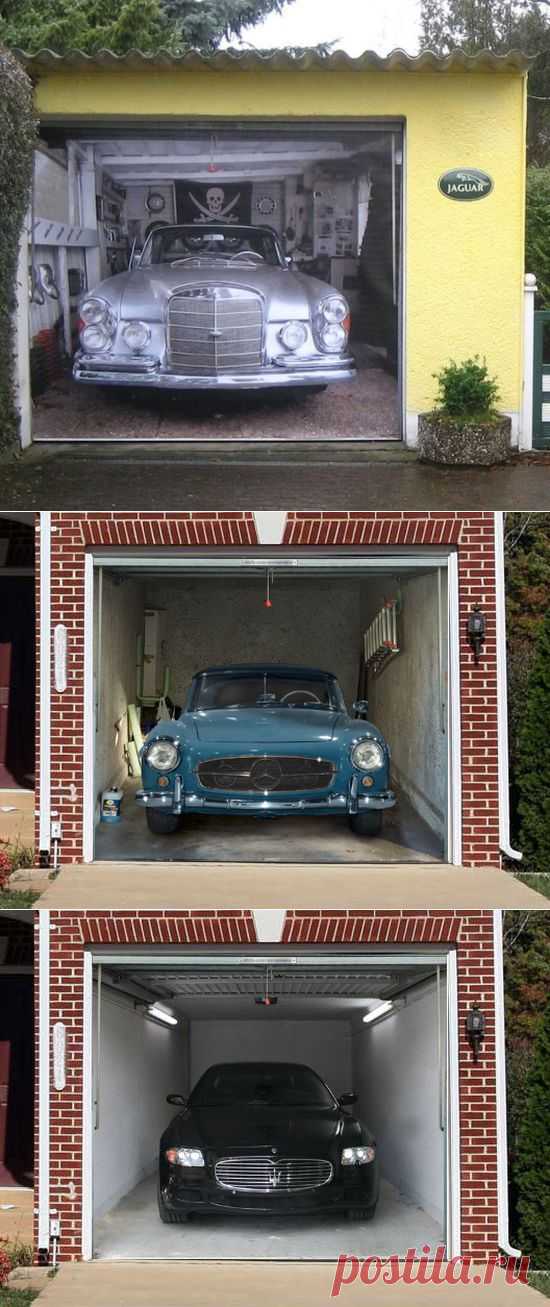 Реалистическое панно для ворот гаража Mercedes Garage Door Mural купить, цены, отзывы, фото, видео | Goodsi.ru