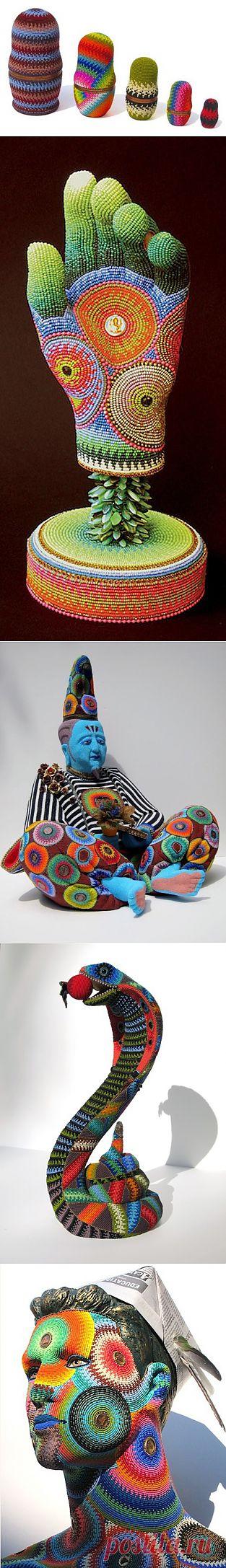 Бисерные скульптуры Jan Huling | СДЕЛАЙ САМ!