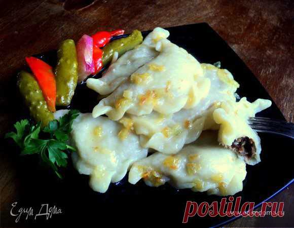 Вареники с мясом. Гилуны