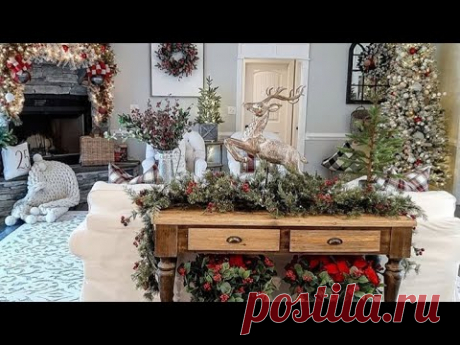 Amazing modern farmhouse Christmas home tour
