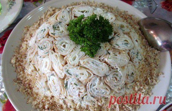 Салат "Шарлотка" | Банк кулинарных рецептов