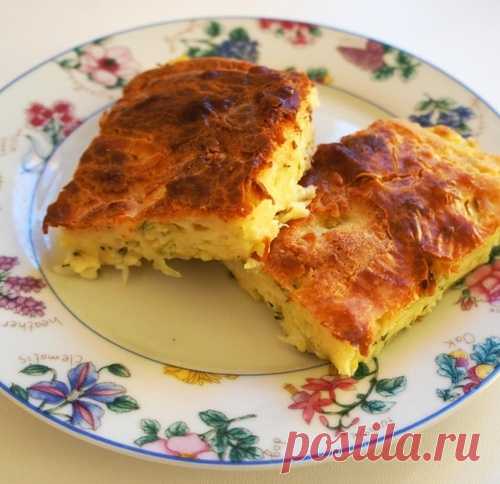 Пирог "Ленивый капустник"
