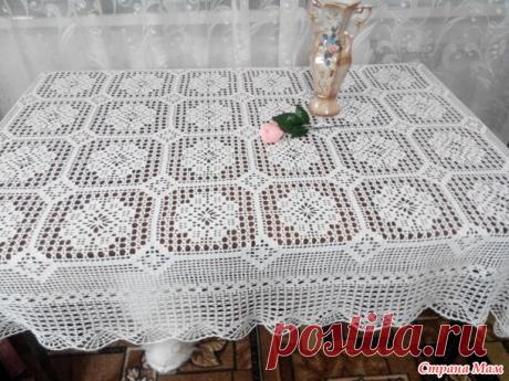 . Давняя хотелка и скатерть"Жаклин№2" - Вязание - Страна Мам