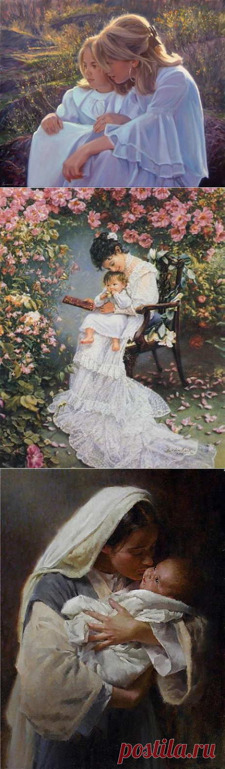 Материнская любовь,нет на свете сильнее силы..