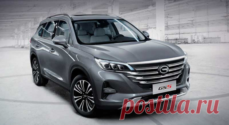 Кроссовер GAC GS5 характеристики