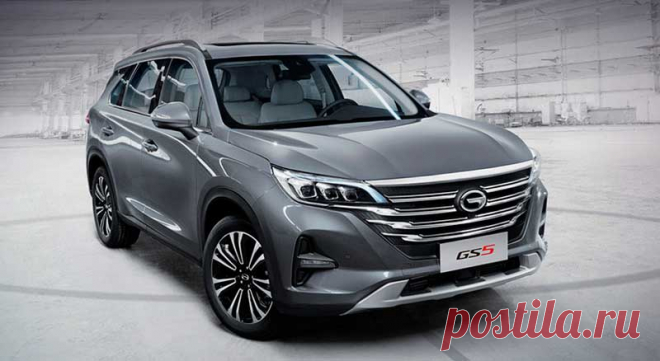 GAC GS5 2020: в России стартовали продажи китайского кроссовера