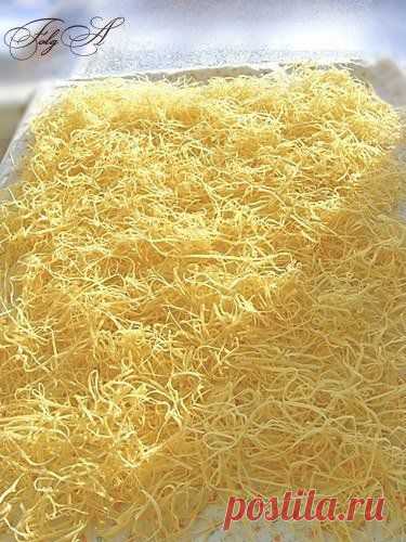 Лапша домашняя | Готовим вместе