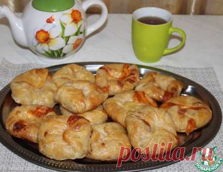 Хрустящие слойки с сыром – кулинарный рецепт