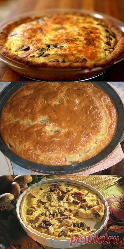 Пироги с грибами: 7 вкусных рецептов / Простые рецепты